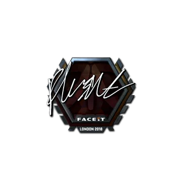Sticker | flusha (Foil) | London 2018