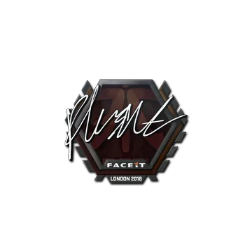 Sticker | flusha | London 2018