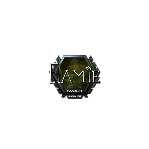 Наклейка | flamie (металлическая) | Лондон-2018