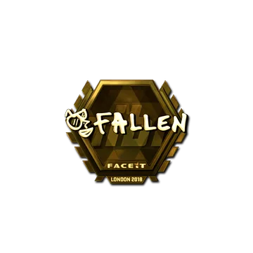 Sticker | FalleN (Gold) | London 2018
