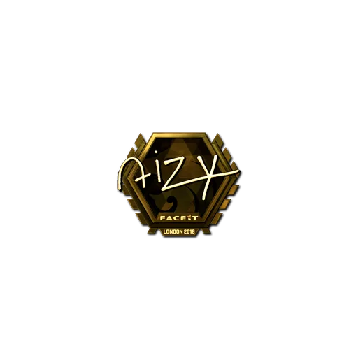 Sticker | aizy (Gold) | London 2018