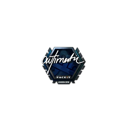 Наклейка | autimatic (металлическая) | Лондон-2018