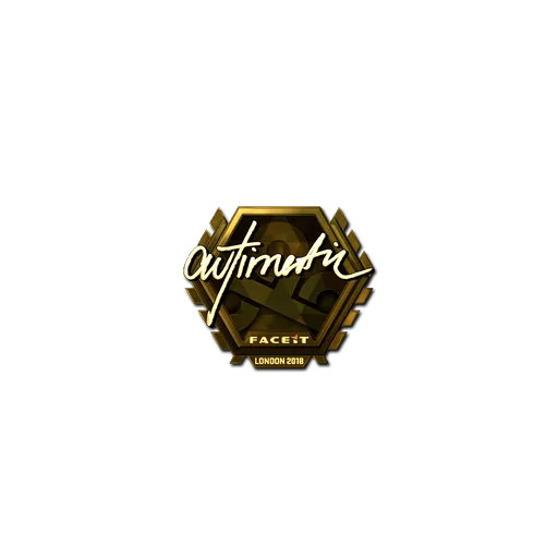 Sticker | autimatic (Gold) | London 2018