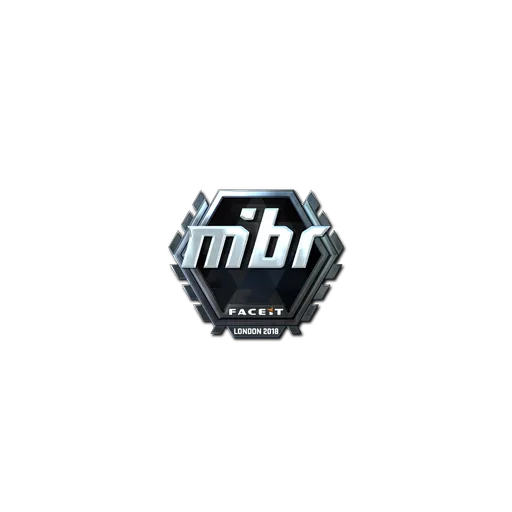 Наклейка | MIBR (металлическая) | Лондон-2018