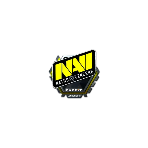 Наклейка | Natus Vincere (металлическая) | Лондон-2018
