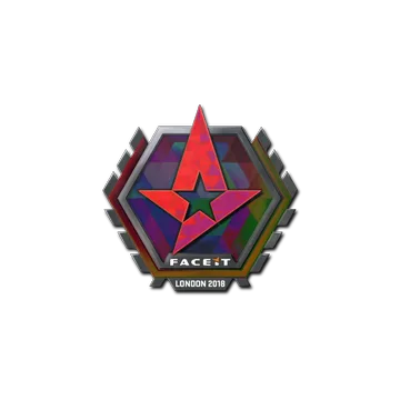 Sticker | Astralis (Holo) | London 2018