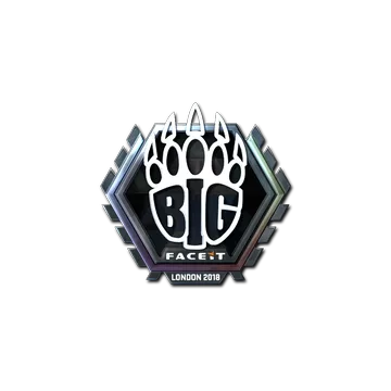 Sticker | BIG (Foil) | London 2018