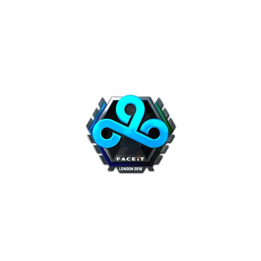 Наклейка | Cloud9 (металлическая) | Лондон-2018