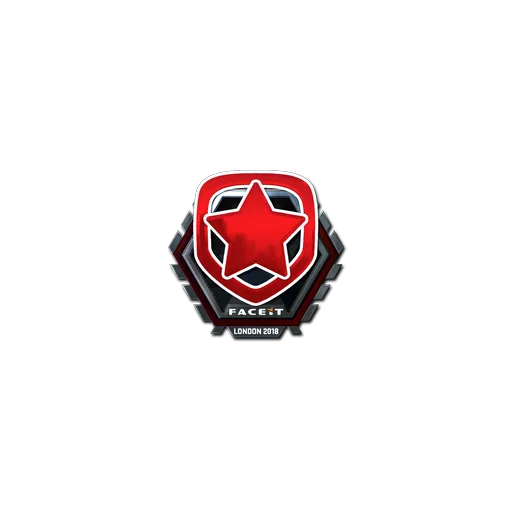 Наклейка | Gambit Esports (металлическая) | Лондон-2018