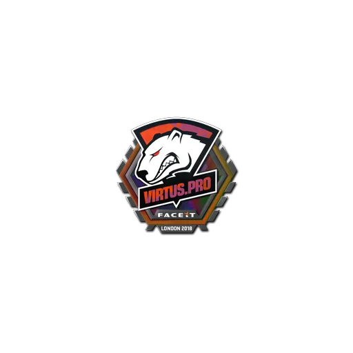 Наклейка | Virtus.Pro (голографическая) | Лондон-2018