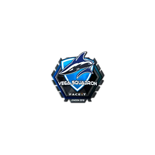 Наклейка | Vega Squadron (металлическая) | Лондон-2018