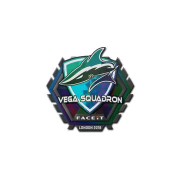 Sticker | Vega Squadron (Holo) | London 2018