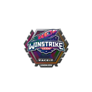 Sticker | Winstrike Team (Holo) | London 2018
