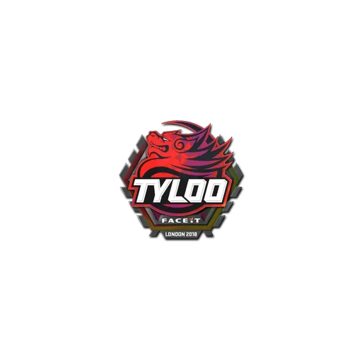 Наклейка | Tyloo (голографическая) | Лондон-2018