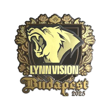 Sticker | Lynn Vision (Gold) | Budapest 2025