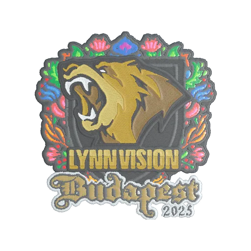 Наклейка | Lynn Vision (вышитая) | Будапешт-2025