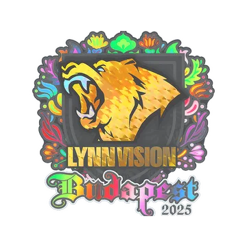 Наклейка | Lynn Vision (голографическая) | Будапешт-2025