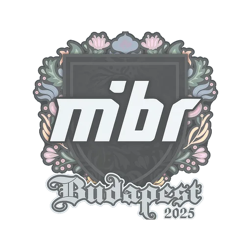 Наклейка | MIBR | Будапешт-2025