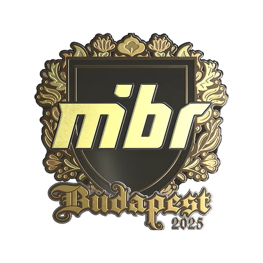 Sticker | MIBR (Gold) | Budapest 2025
