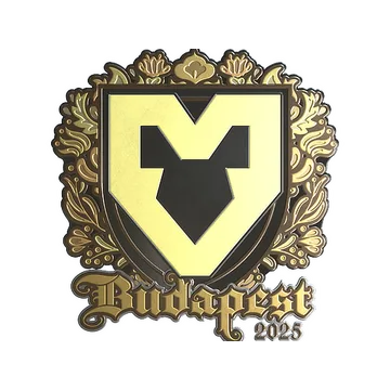 Sticker | MOUZ (Gold) | Budapest 2025
