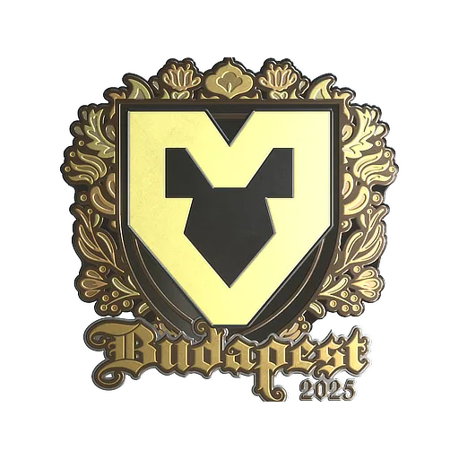 Sticker | MOUZ (Gold) | Budapest 2025