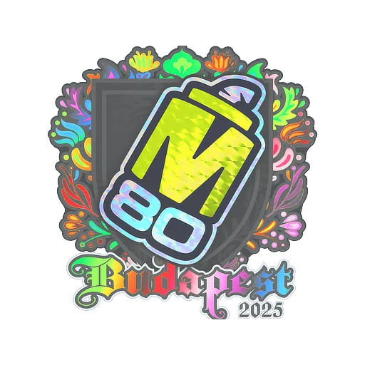 Sticker | M80 (Holo) | Budapest 2025