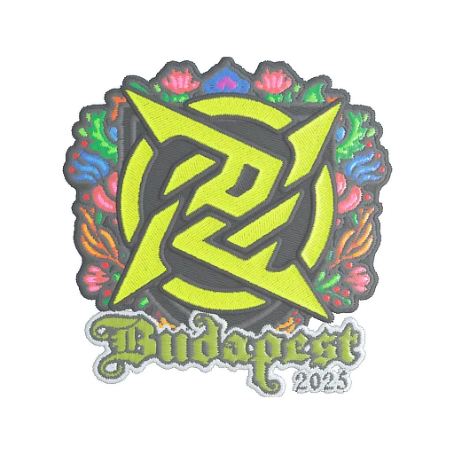 Sticker | Ninjas in Pyjamas (Embroidered) | Budapest 2025