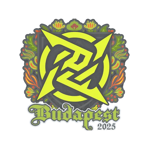 Sticker | Ninjas in Pyjamas | Budapest 2025