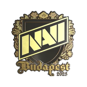 Sticker | Natus Vincere (Gold) | Budapest 2025