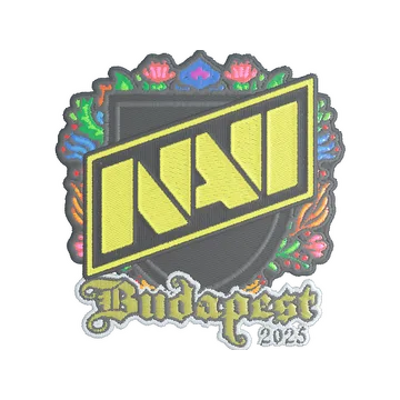 Sticker | Natus Vincere (Embroidered) | Budapest 2025