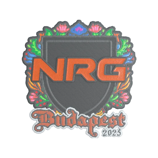 Наклейка | NRG (вышитая) | Будапешт-2025