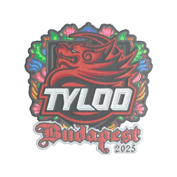 Sticker | TYLOO (Embroidered) | Budapest 2025