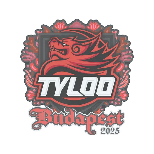 Наклейка | TYLOO | Будапешт-2025
