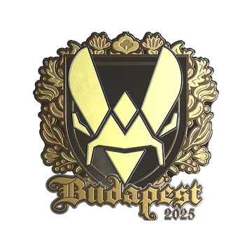 Sticker | Vitality (Gold) | Budapest 2025
