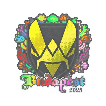 Наклейка | Vitality (голографическая) | Будапешт-2025