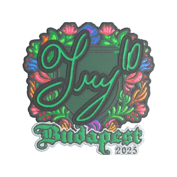 Sticker | TRY (Embroidered) | Budapest 2025
