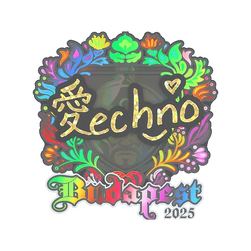 Sticker | Techno4K (Holo) | Budapest 2025