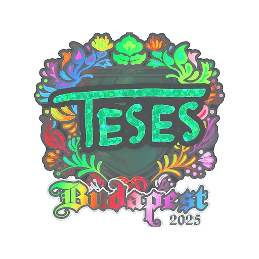 Sticker | TeSeS (Holo) | Budapest 2025