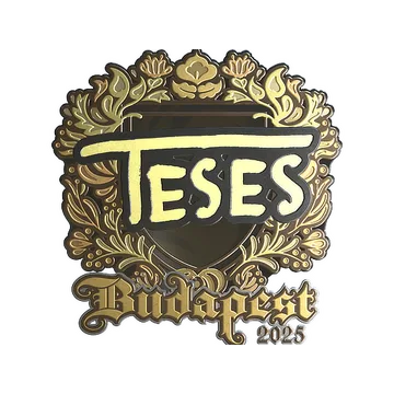 Sticker | TeSeS (Gold) | Budapest 2025