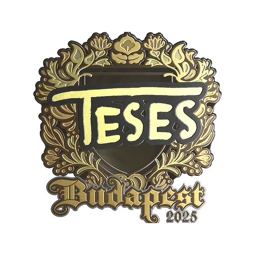 Sticker | TeSeS (Gold) | Budapest 2025