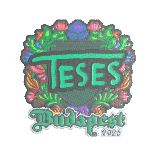 Sticker | TeSeS (Embroidered) | Budapest 2025