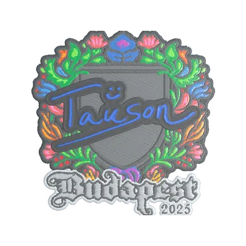 Sticker | Tauson (Embroidered) | Budapest 2025