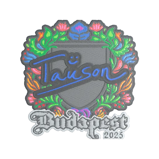 Sticker | Tauson (Embroidered) | Budapest 2025