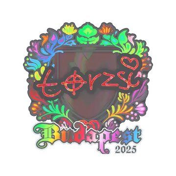 Sticker | torzsi (Holo) | Budapest 2025