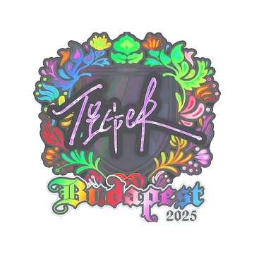 Sticker | Tiger (Holo) | Budapest 2025