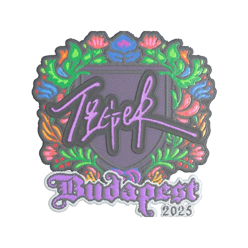 Sticker | Tiger (Embroidered) | Budapest 2025