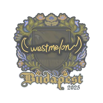 Sticker | westmelon | Budapest 2025