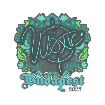 Sticker | woxic | Budapest 2025