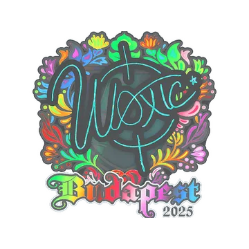 Sticker | woxic (Holo) | Budapest 2025
