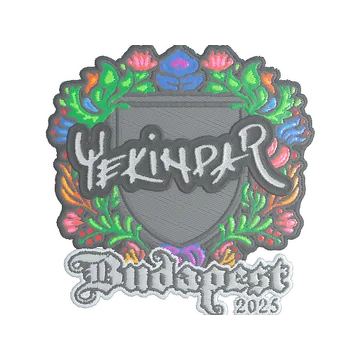 Sticker | YEKINDAR (Embroidered) | Budapest 2025